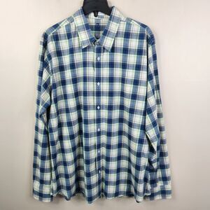 BD Baggies Mens All Cotton Long Sleeve Plaid New School Button Down Shirt XXL